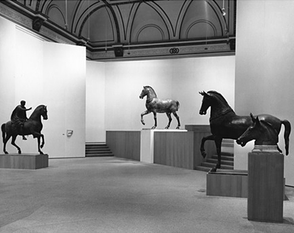 The Horses of San Marco exhibition, Royal Academy, Burlington House, London, 1979