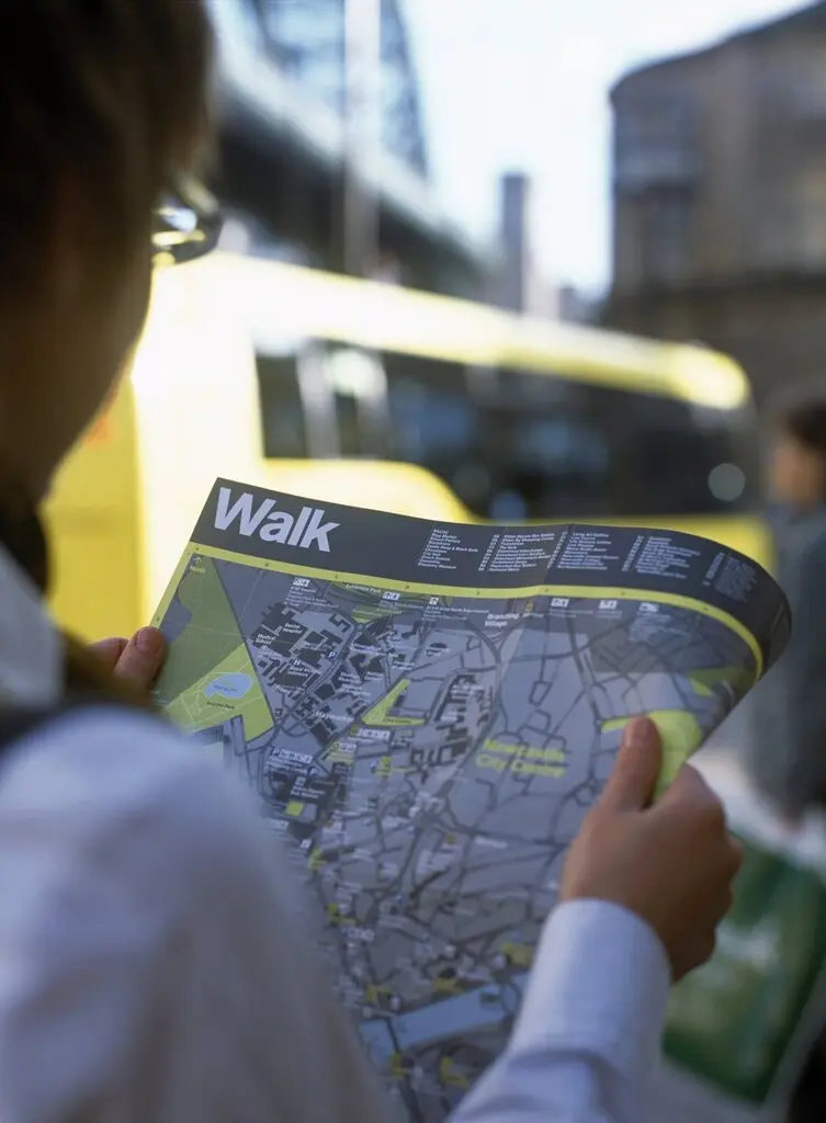 WalkRide NewcastleGateshead map, 2006