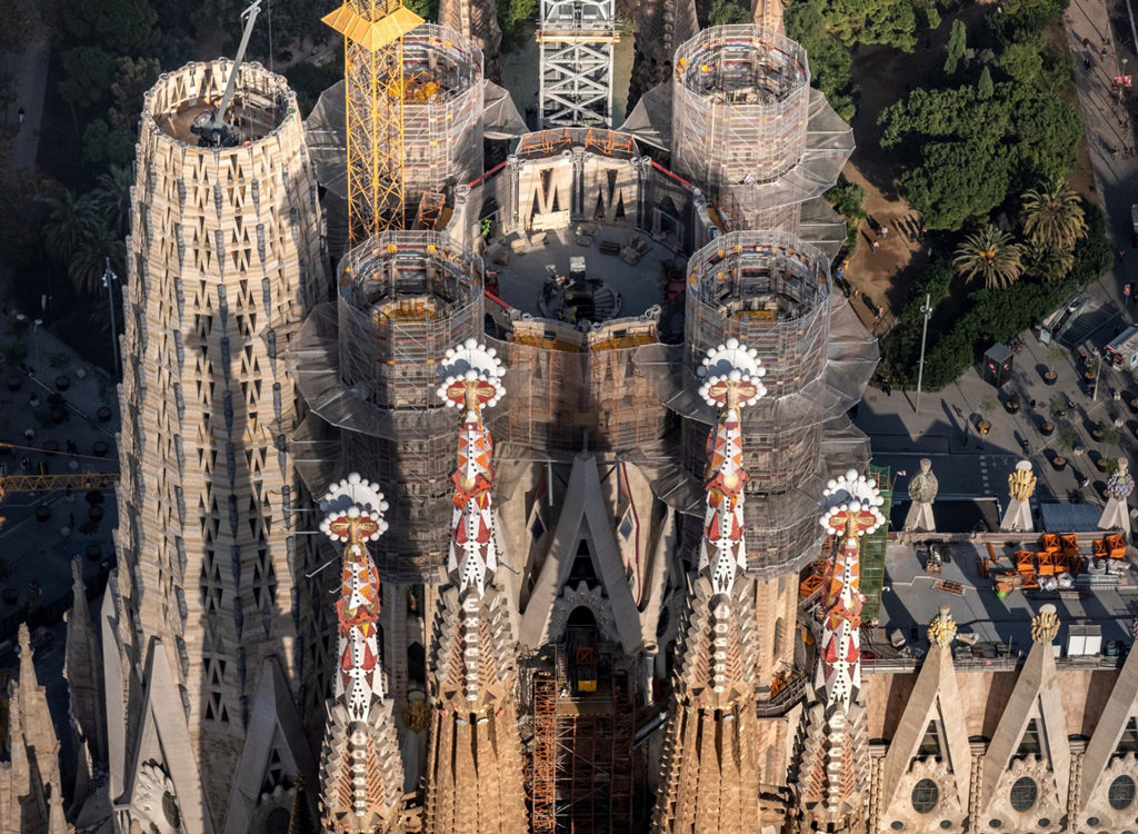 Gaudi’s masterpiece, the church of Sagrada Familia, 2015 - 2026